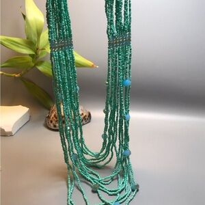 Turquoise Beaded Necklace
